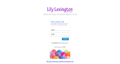 Desktop Screenshot of lilylexington.com